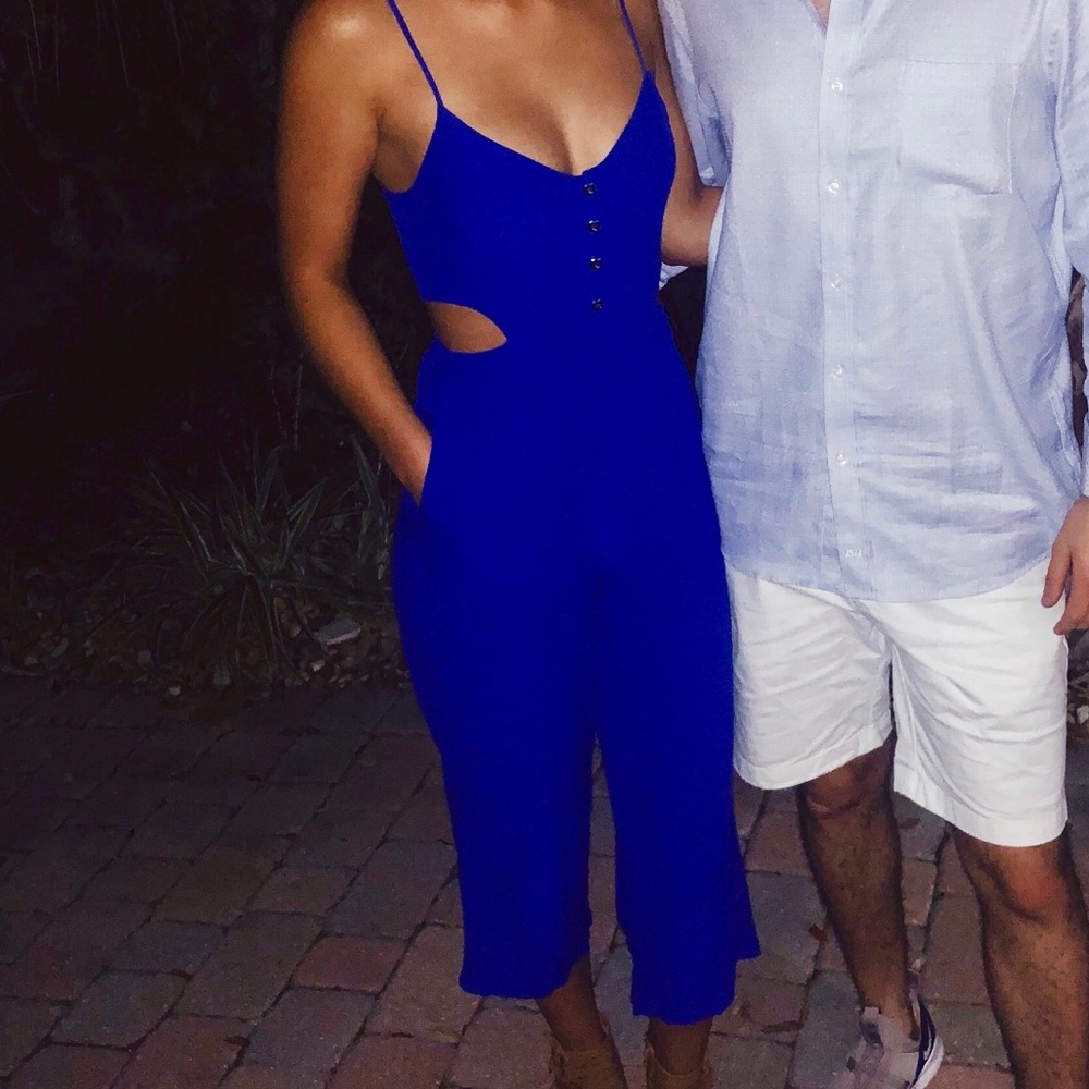 Blue Jumpsuit
